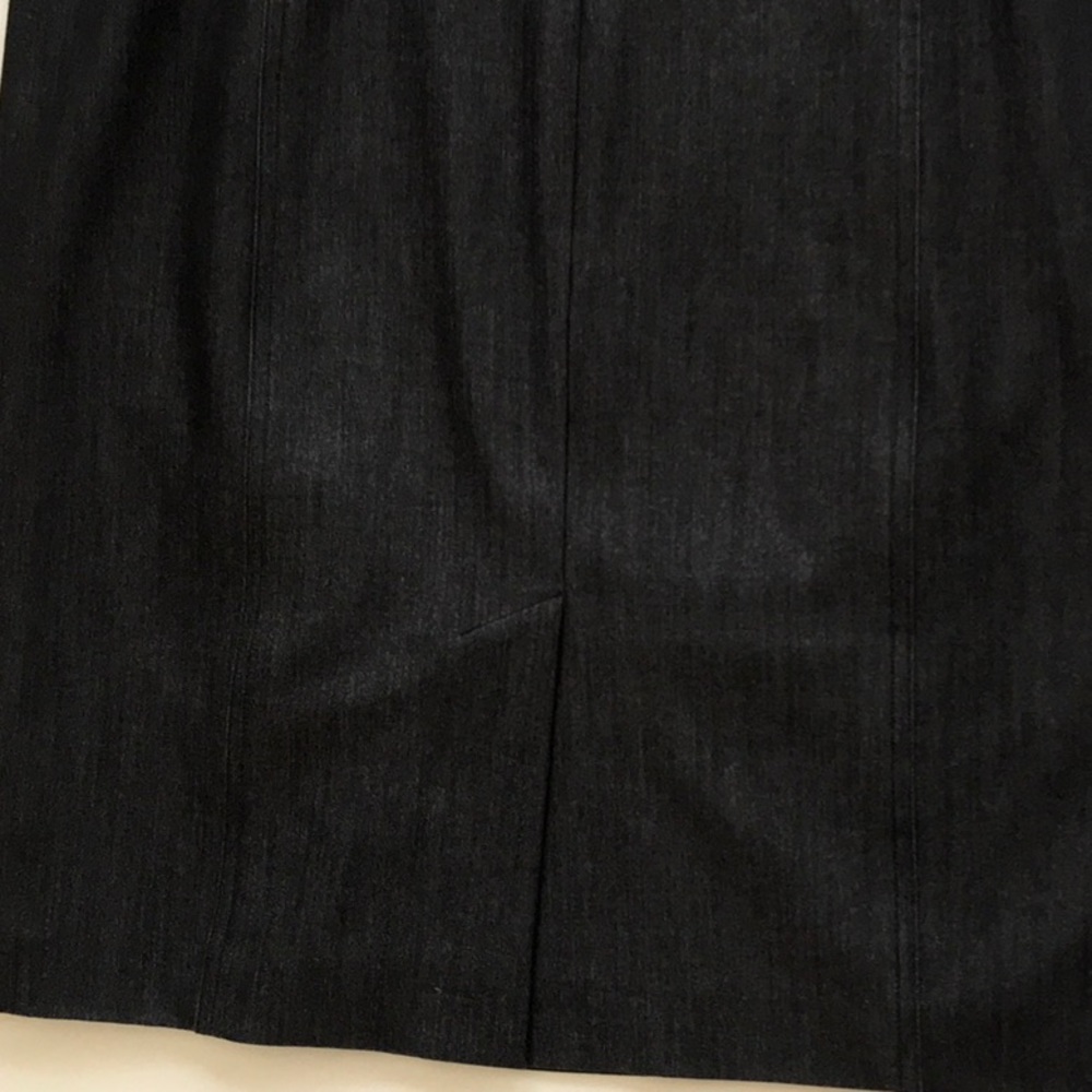 Calvin Klein Black Jean Stretch Dress - Picture 3 of 7